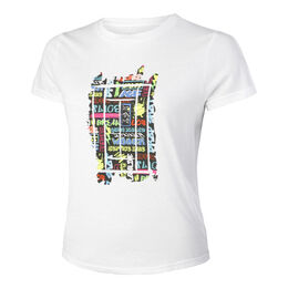 Tenisové Oblečení Tennis-Point Graffity T-Shirt